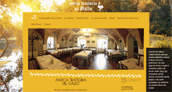 Desktop Screenshot of anticatrattoriadelgallo.com